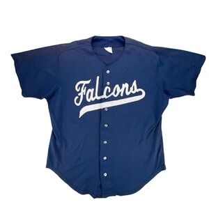 Wilson Vintage Falcons Navy Blue Baseball Jersey Number‎ 20 Mens 46 USA
